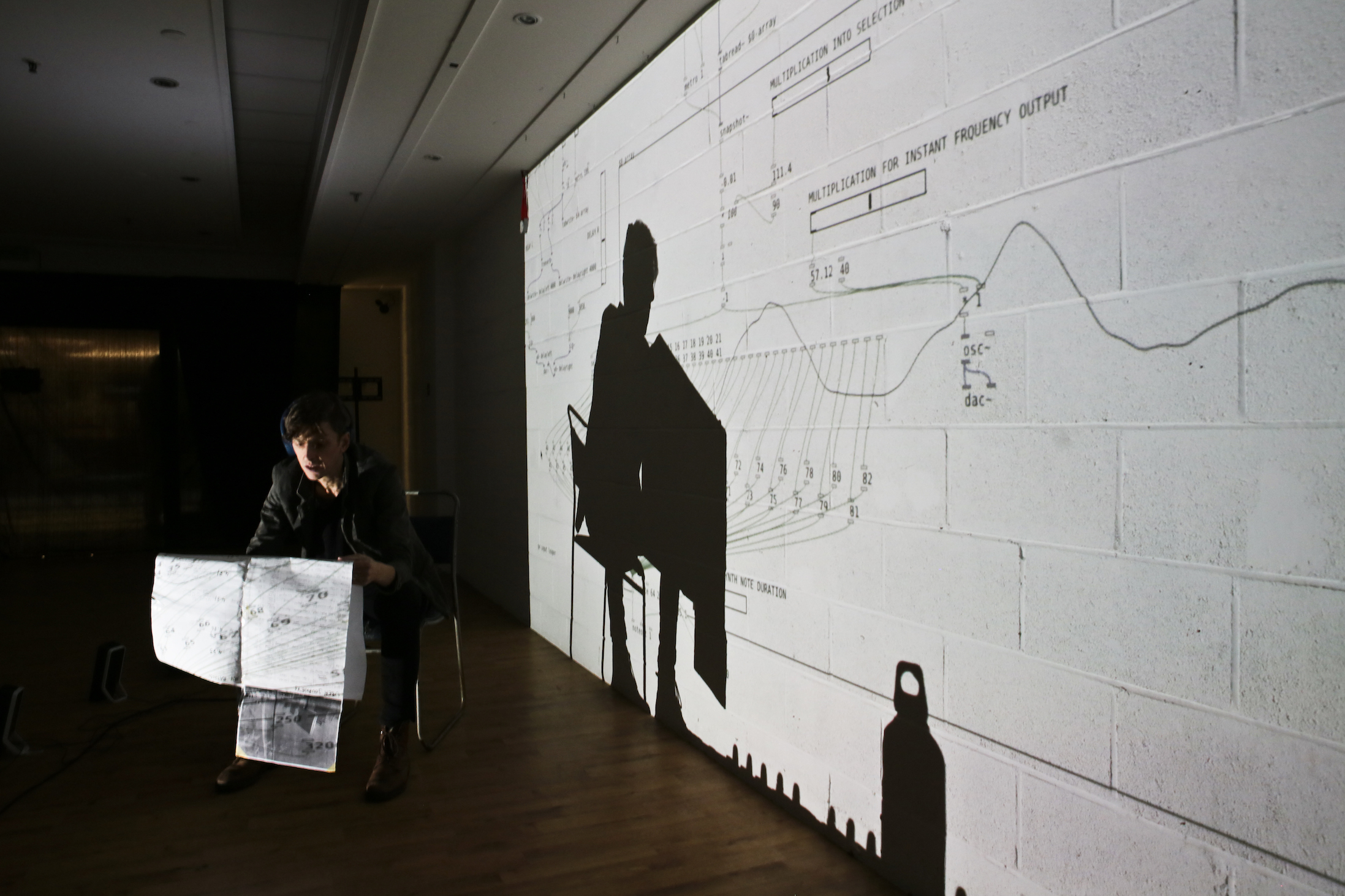 performance at NEoN Digital Arts Festival
